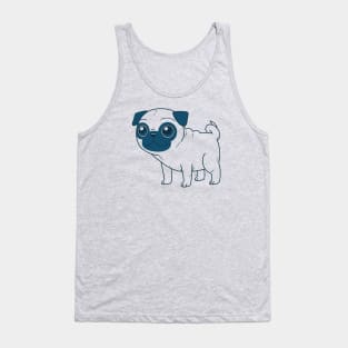 Pug Light Tank Top